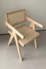 SILLA JEANNERET C/BRAZOS (NATURAL) - 30% DCTO!