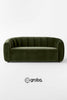 Sofa IBIZA - VELVET VERDE  / Medidas: 180, 200, 220