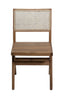 Silla Pierre - Madera Teca - Cafe - Junco Natural - Indonesia -