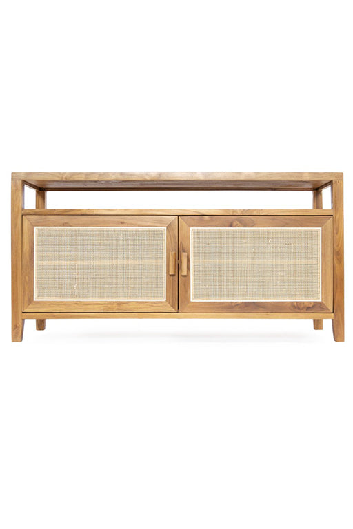 Rack Tibet Mediano Madera Natural 120 x 40 x 60cm