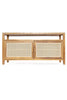 Rack Tibet Mediano Madera Natural 120 x 40 x 60cm