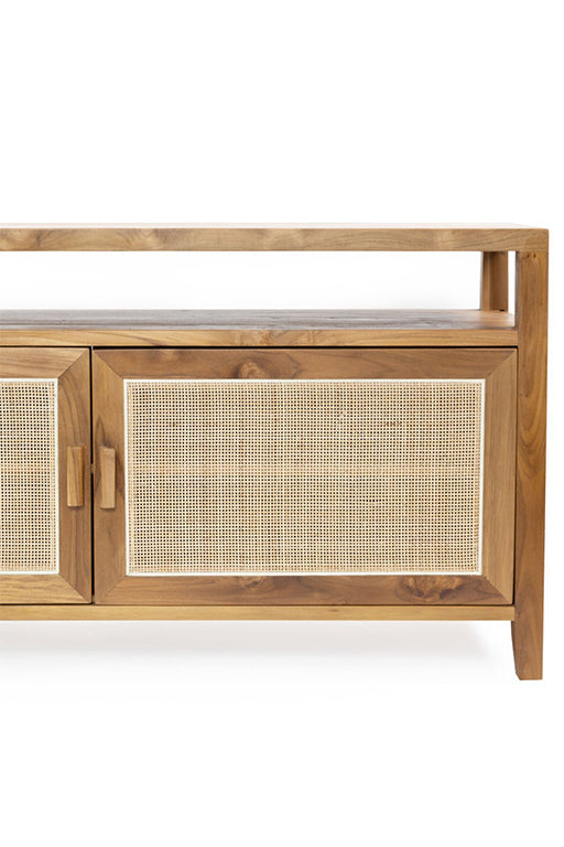 Rack Tibet Mediano Madera Natural 120 x 40 x 60cm