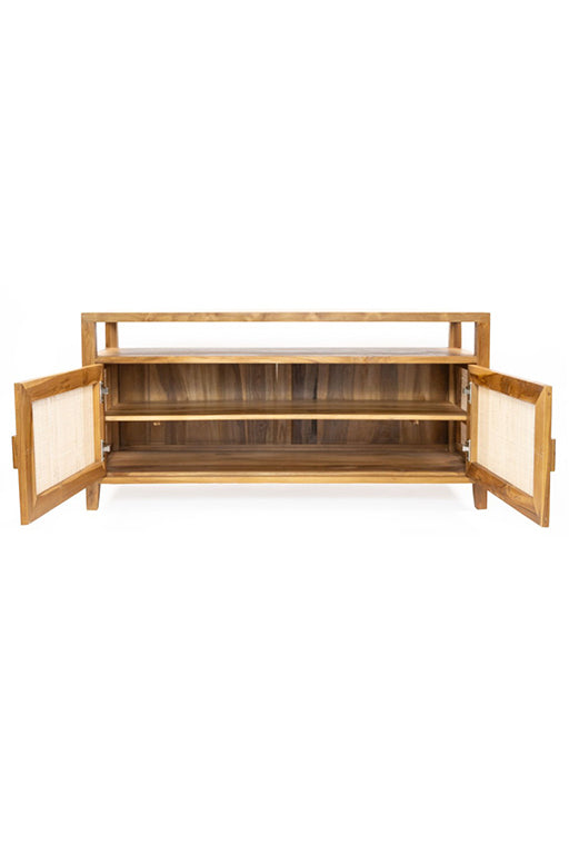 Rack Tibet Mediano Madera Natural 120 x 40 x 60cm