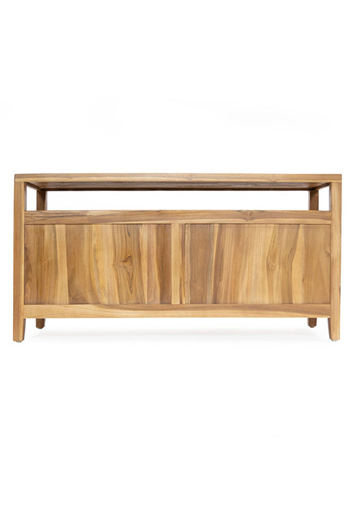 Rack Tibet Mediano Madera Natural 120 x 40 x 60cm