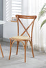 PACK 2 SILLA CROSSBACK NATURAL APILABLE  - CYBER - 25% DCTO! ( $134.990 )