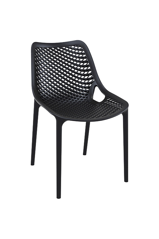 Pack 4 Sillas Terraza DUBLIN - Negro - 20% DCTO!