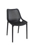 Pack 4 Sillas Terraza DUBLIN - Negro - 30% DCTO!