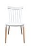 Pack 4 Silla Windsor PP - Blanca - 20% DCTO! ( $129.990 )