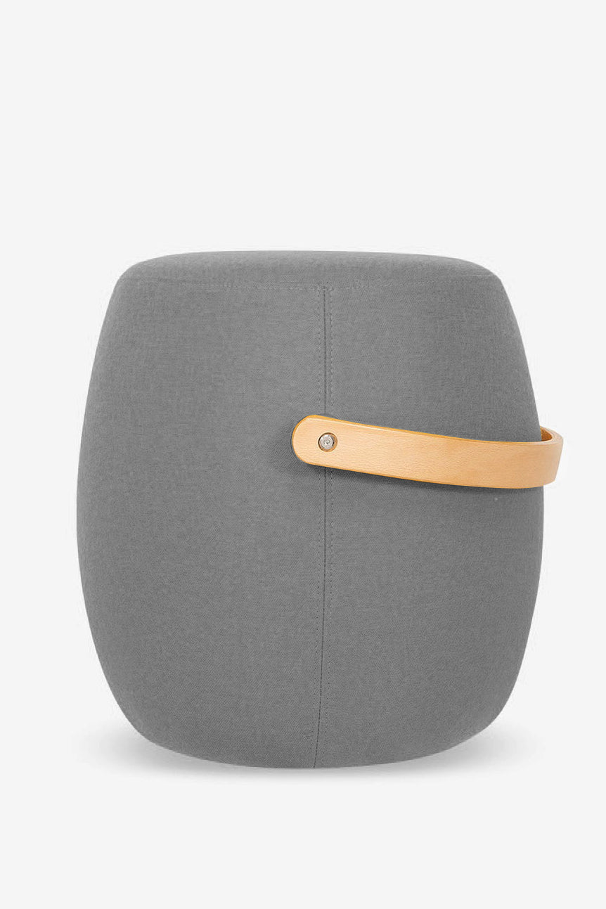 POUF ( PUFF ) TAPIZ + ASA MADERA - 50% DCTO! – Groba Design